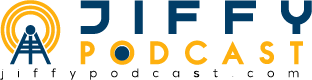 jiffypodcast.com Logo